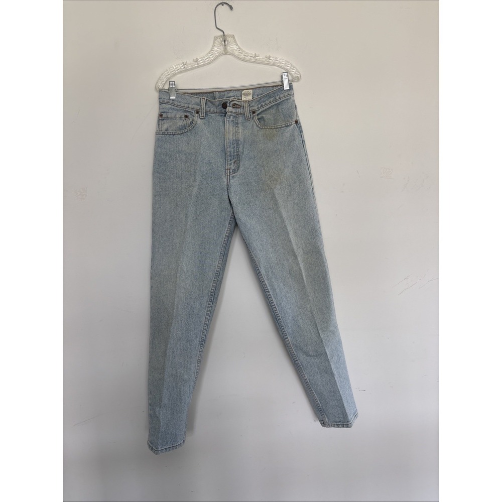 Levi's Pants 550S Relaxed Fit Tapered Leg Waist 32 Length 32 Light Washed Blue